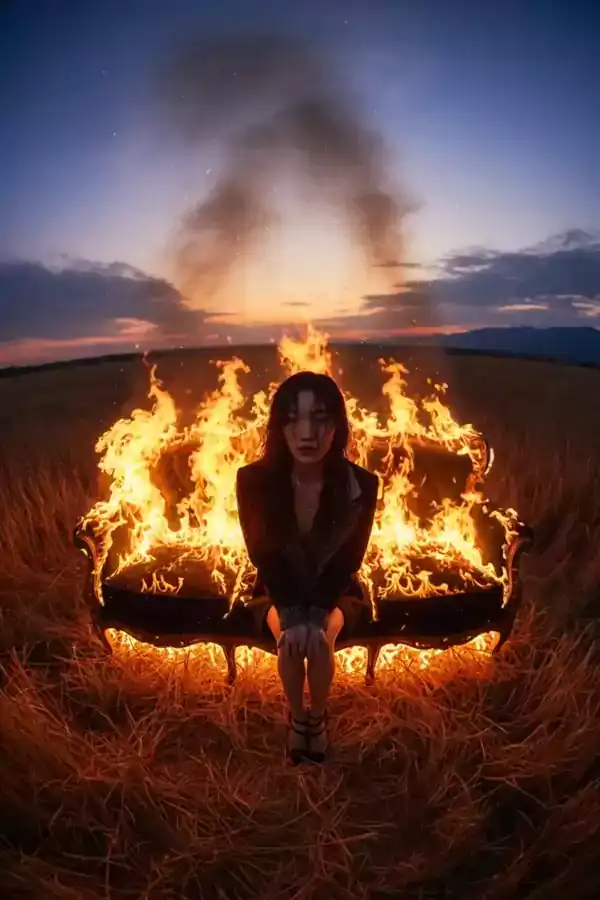 Burning Sunset