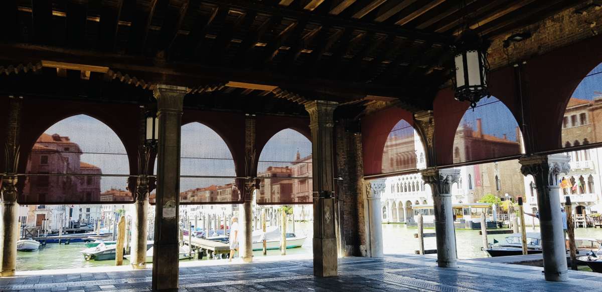 The main fish market of Venice