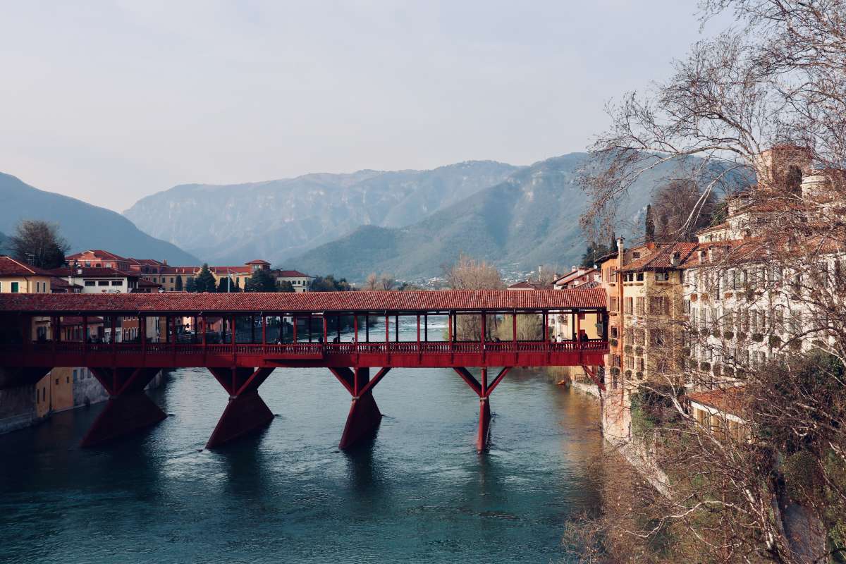 The Ponte Vecchio in Bassano del Grappa