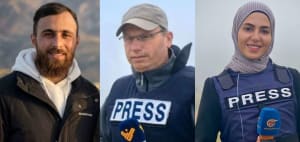 ലെബനനില്‍ ഇസ്രയേല്‍ നടത്തിയ ആക്രമണത്തില്‍ മൂന്ന് മാധ്യമപ്രവര്‍ത്തകര്‍ കൊല്ലപ്പെട്ടു