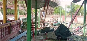 മ്യാന്‍മറിലെ ബുദ്ധവിഹാരത്തിന് നേരെ വ്യോമാക്രമണം; 14 പേര്‍ കൊല്ലപ്പെട്ടു