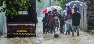 ശ്രീലങ്കയിൽ നാശം വിതച്ച് ഡിറ്റ് വാ ചുഴലിക്കാറ്റ്; പ്രളയത്തിലും ഉരുൾപൊട്ടലിലും 60 മരണം