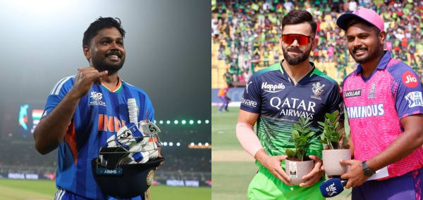 'നീ തന്നെയാടാ നമ്മുടെ ഹീറോ'; സഞ്ജു സാംസണെ പുകഴ്ത്തി വിരാട് കോഹ്‌ലി