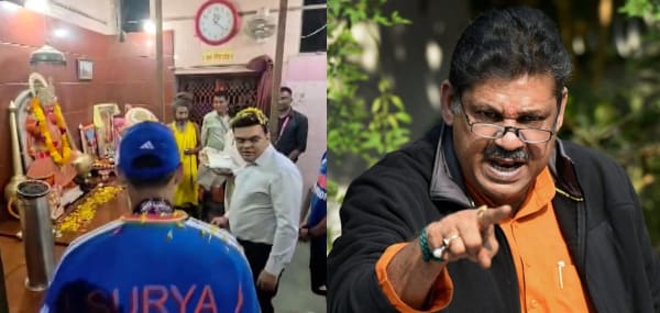 'സഞ്ജുവും സിറാജും ലോകകപ്പുമായി പള്ളിയില്‍ പോയിട്ടില്ല'; ട്രോഫി ക്ഷേത്രത്തില്‍ എത്തിച്ചതിനെതിരെ കീർത്തി ആസാദ്