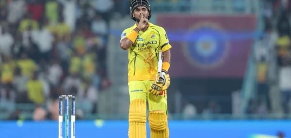 കാർത്തിക് ശർമ രക്ഷകനായി; LSG ക്കെതിരെ csk യ്ക്ക് ഭേദപ്പെട്ട ടോട്ടൽ