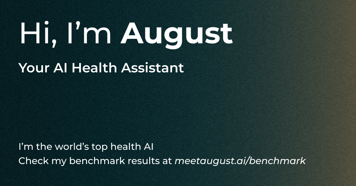 August, your AI Health Assistant