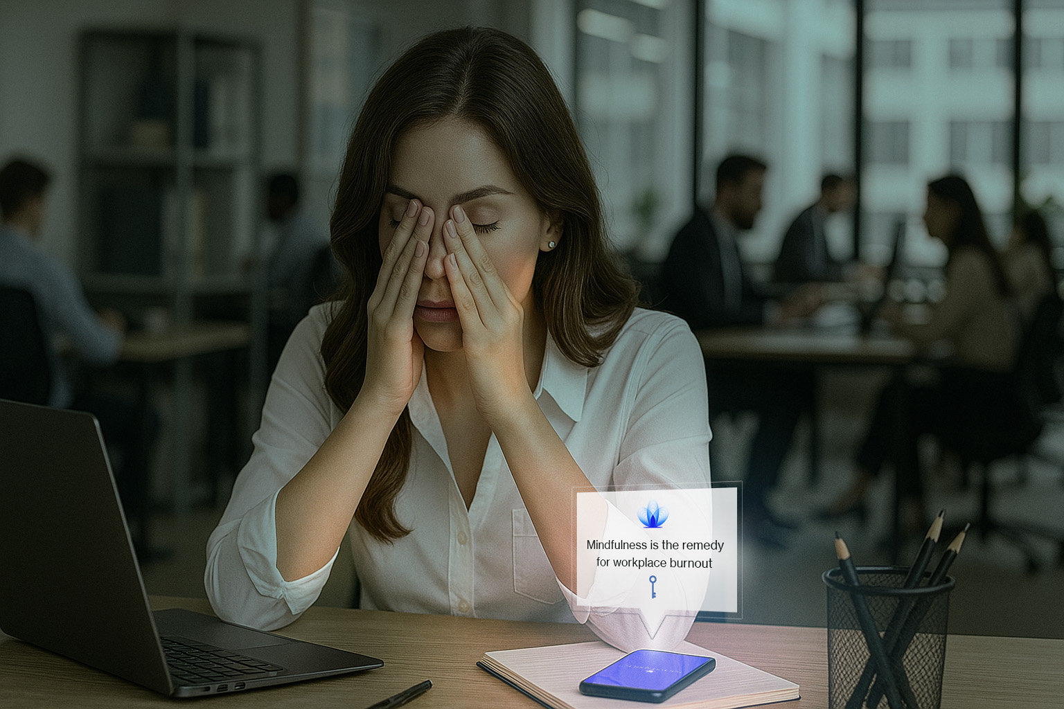 How Mindfulness for Burnout Boosts Workplace Wellness