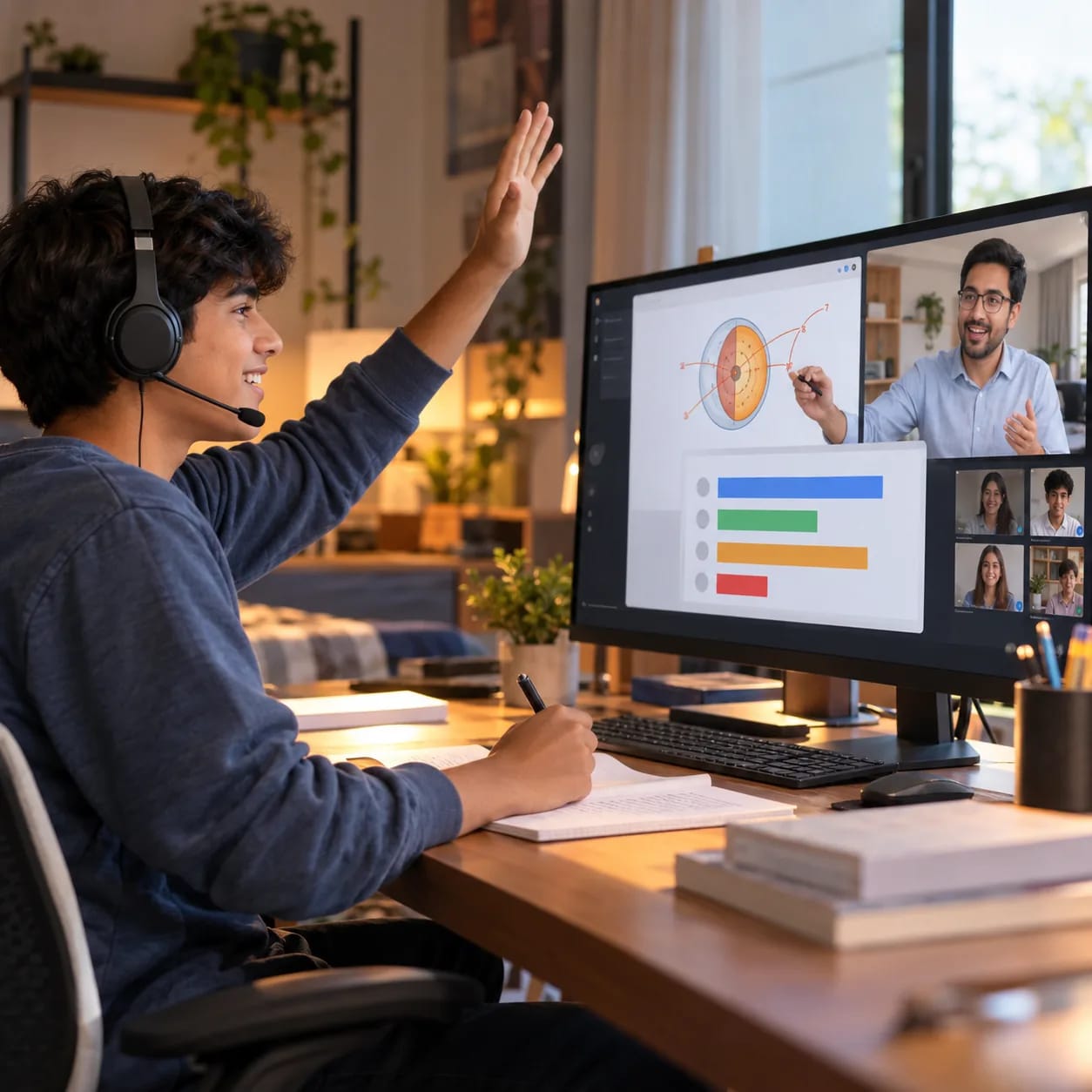 Vedantu — Engaging live online classes with interactive learning technology
