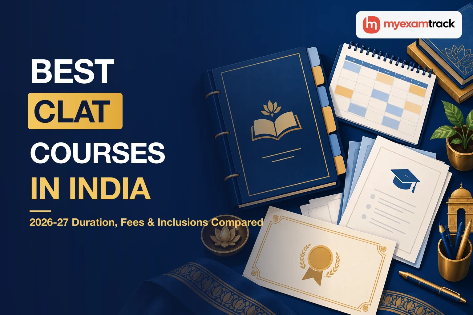 Best CLAT Courses in India 2026-27