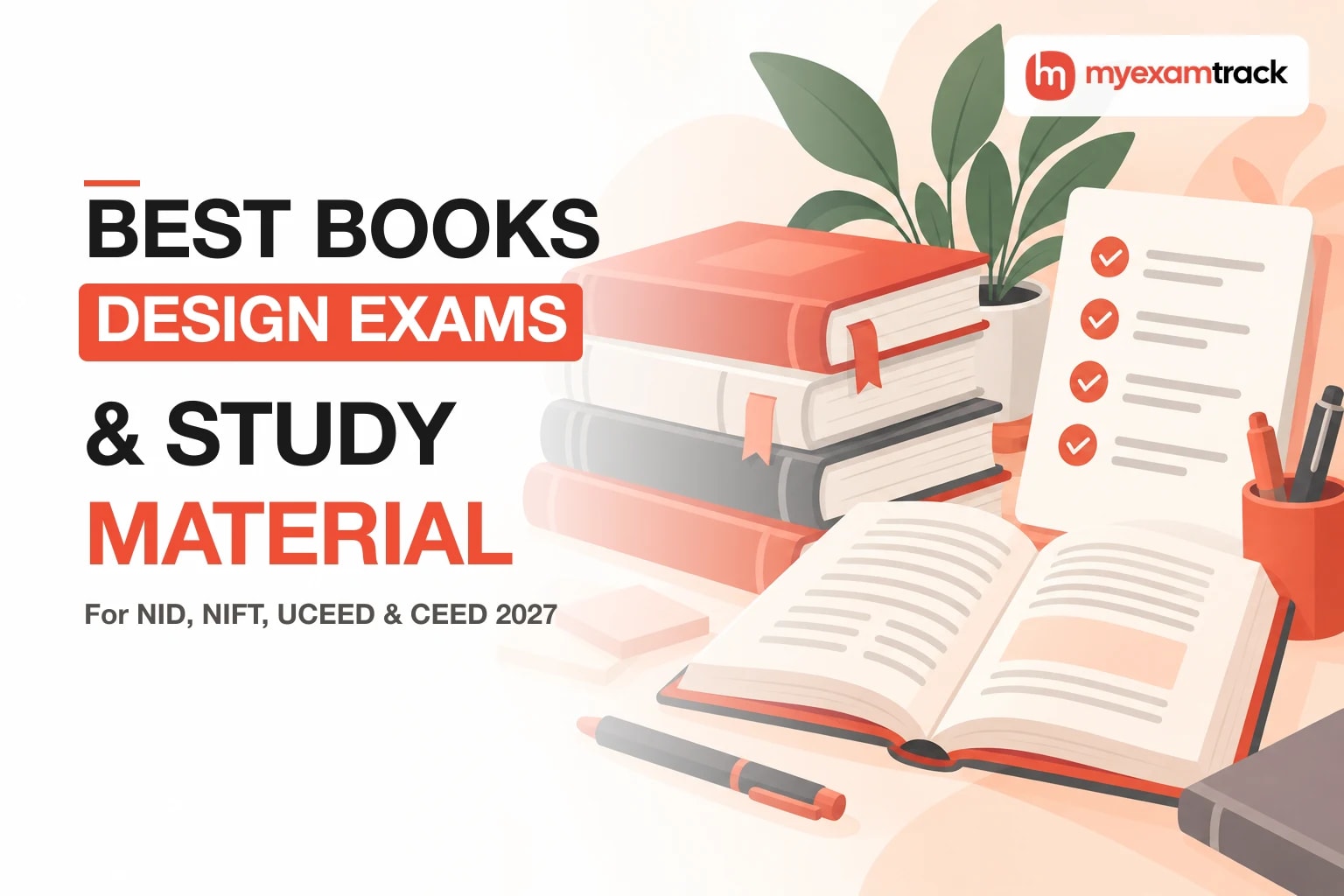 Best Books & Study Material for NID, NIFT, UCEED & CEED Preparation (2027)