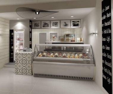 Artisan Gelato Shop in Graz