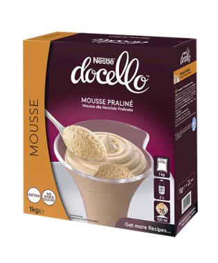 DOCELLO Mousse Nocciola Pralinata