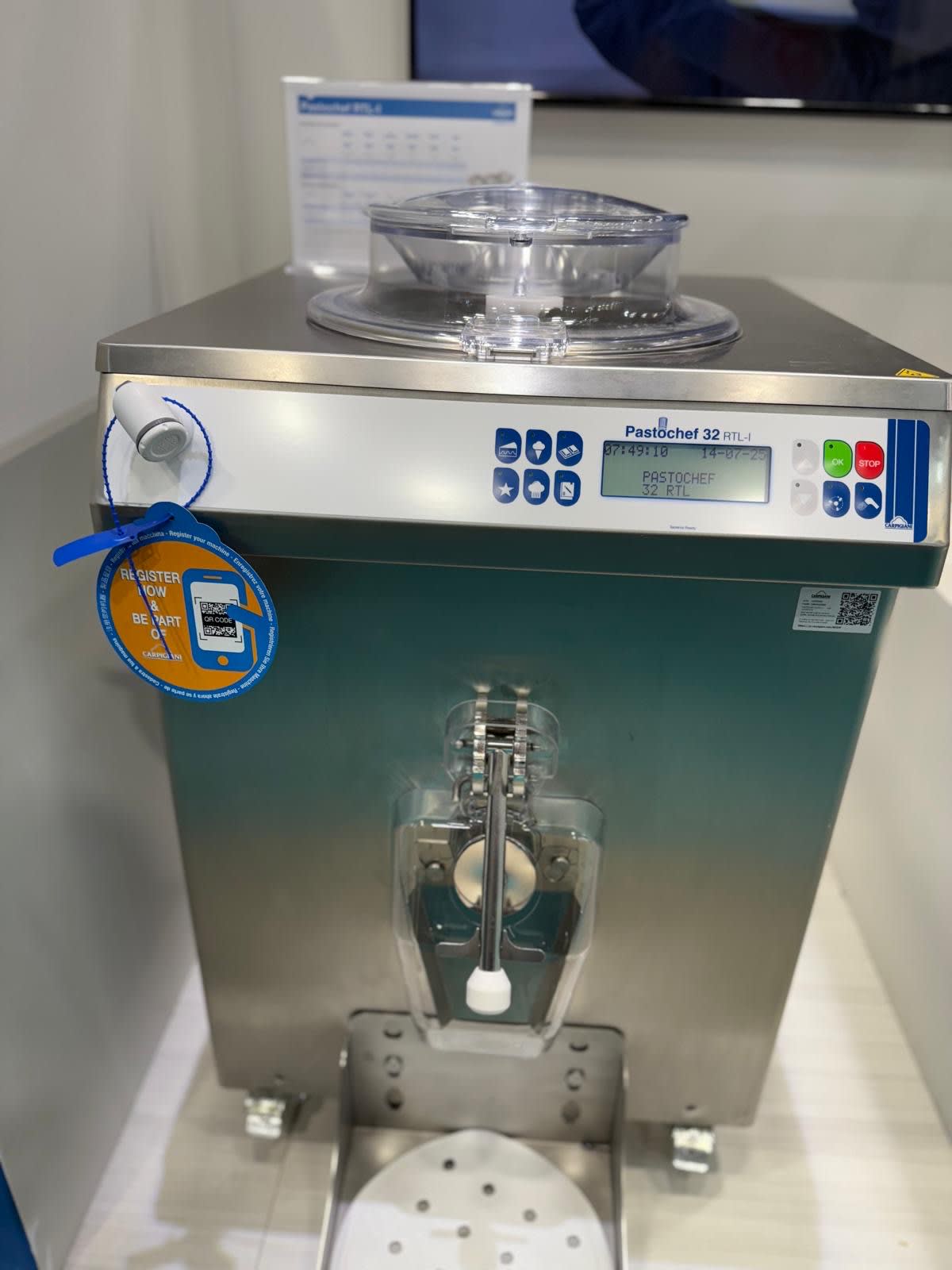 Carpigiani Pastochef 32 RTL-I usato fiera