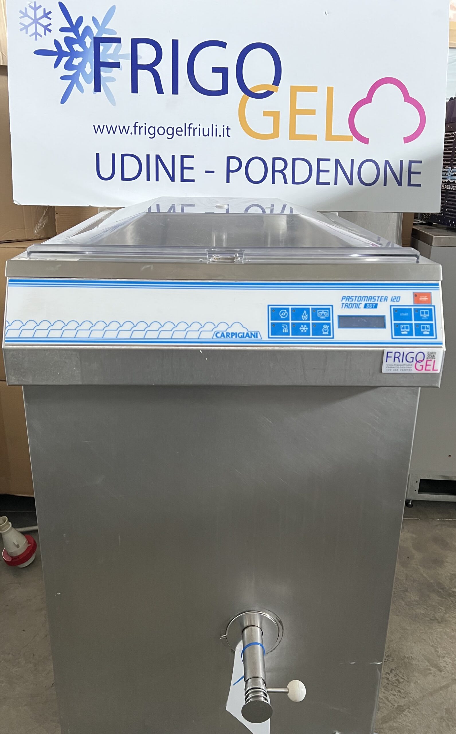 Pastorizzatore Carpigiani Pastomaster 120 Dgt usato e revisionato