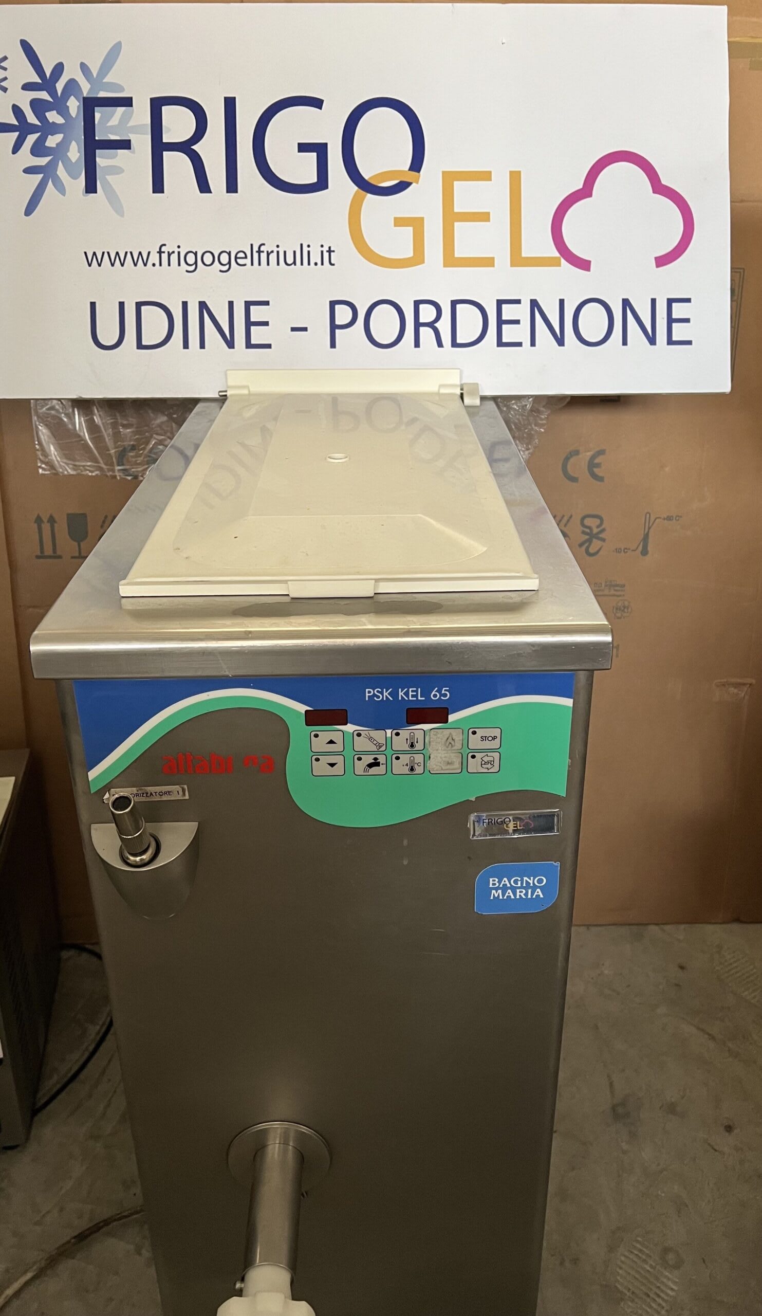 Pastorizzatore Cattabriga Pastomaster PSK KEL 65 usato e revisionato