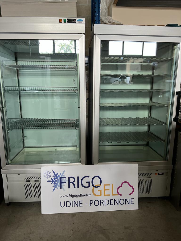 Vetrine verticali Negative refrigerate illuminazione led