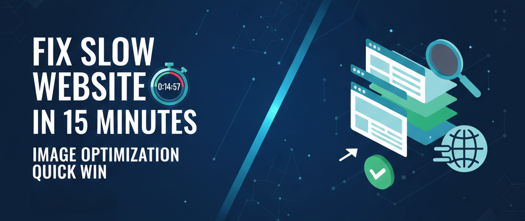 Fix Slow Website in 15 Minutes: Image Optimization Quick Win