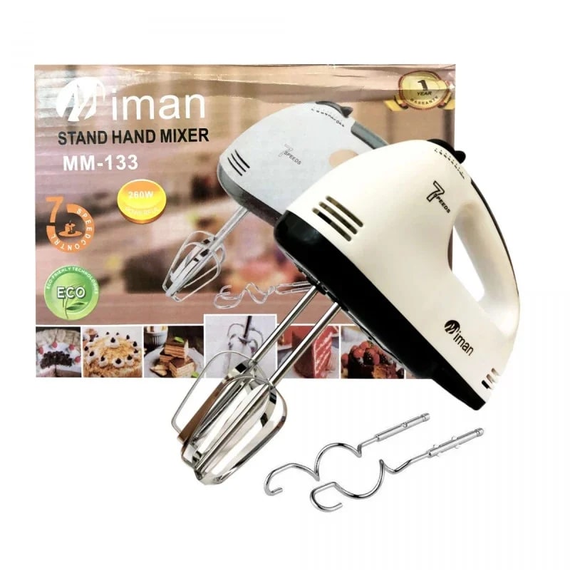 Batteur Électrique 260W – Mixeur à Main Pratique pour Cuisine & Pâtisserie