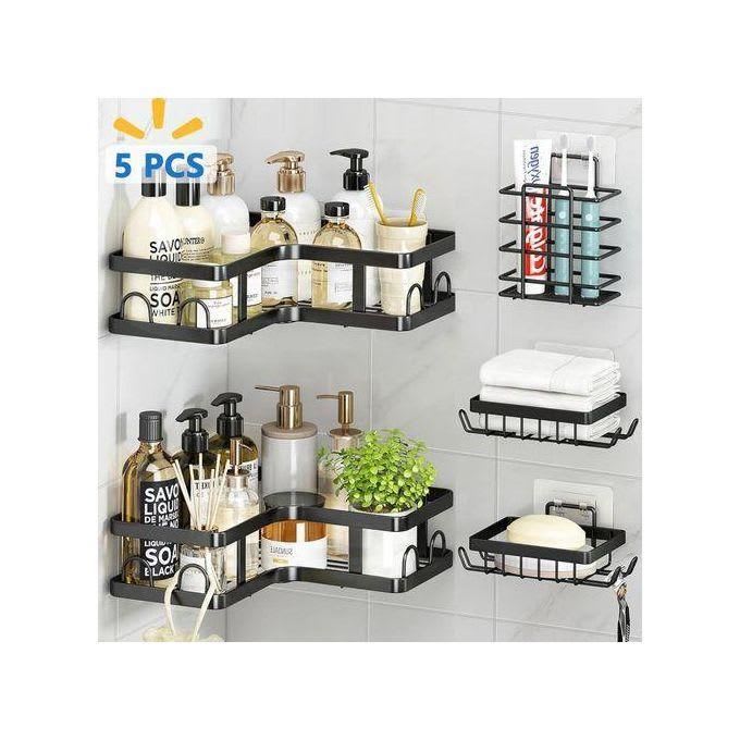 Étagère Murale Salle de Bain / Cuisine – Sans Perçage
