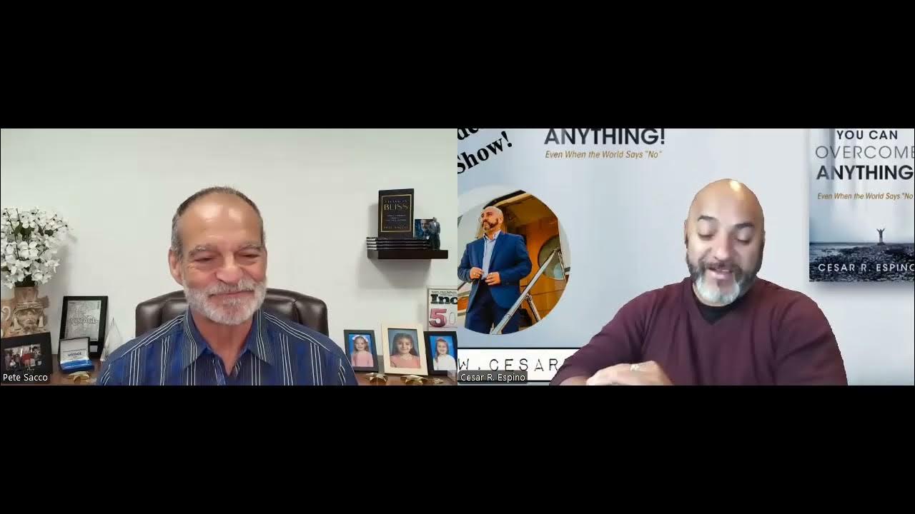 You Can Overcome Anything: Ep 356 - Reconciling Technology and Consciousness - Pete Sacco