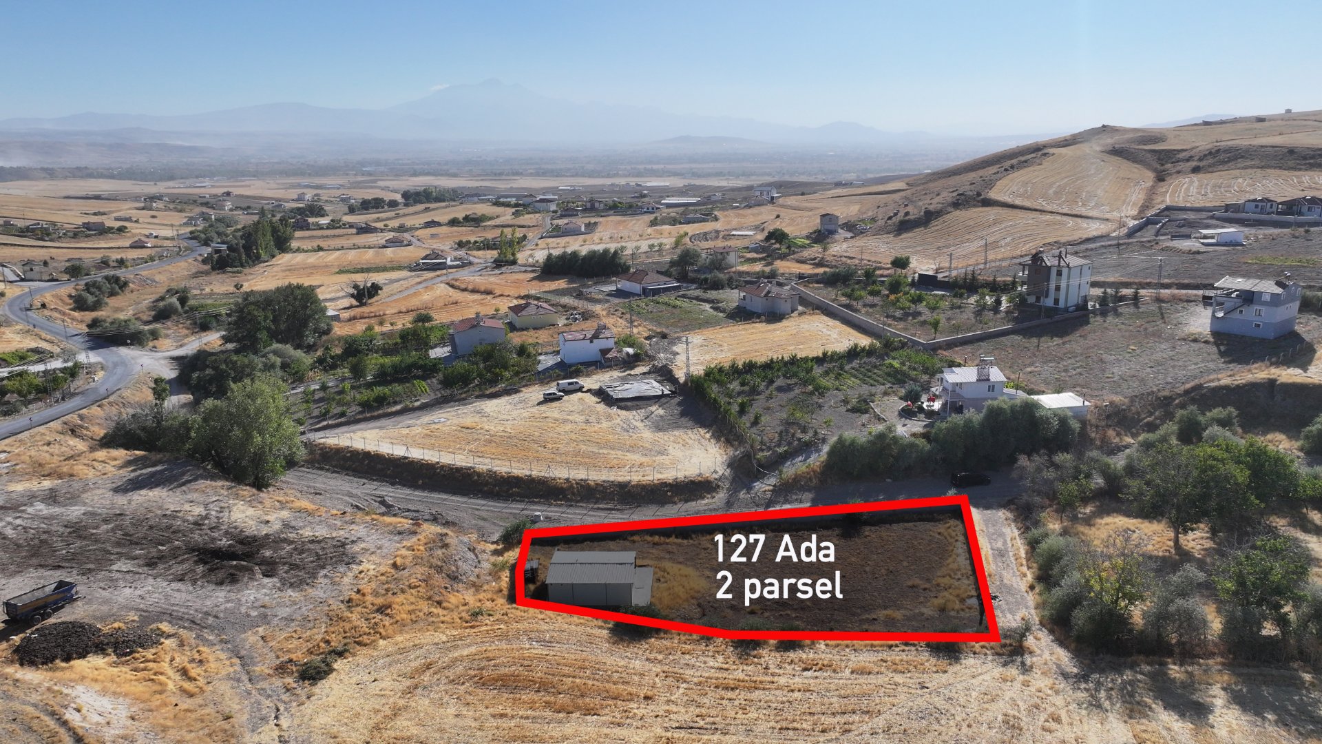 Kocasinan Saraycık 1+1 Odalı Prefabrik Müstakil evli arsa