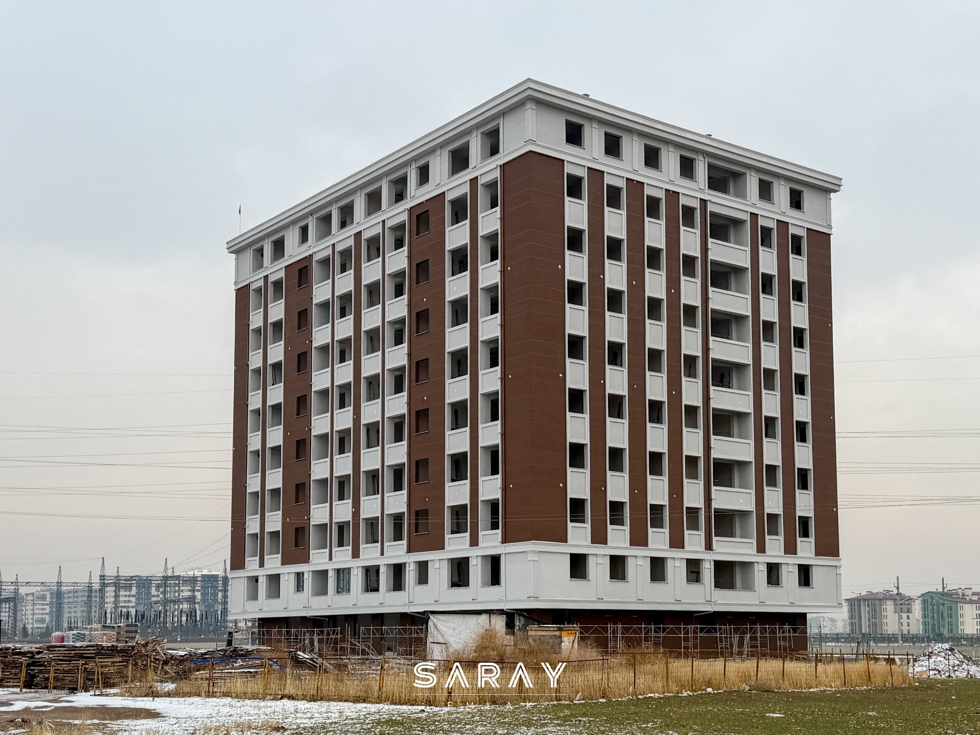 Erkilet Camikebir’de Satılık 2.5+1 Sıfır Lüks Daire | Çift Banyolu | Saray Emlak