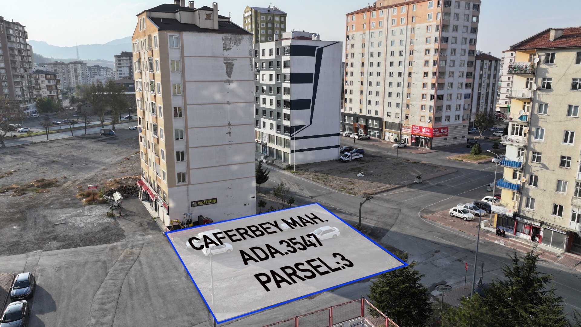 CAFERBEY MAHALLESİNDE SATILIK TİCARİ PARSEL | OTEL, REZİDANS VE SAĞLIK YATIRIMINA UYGUN