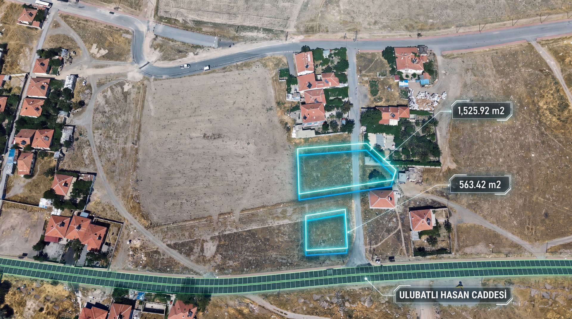 TALATPAŞA'DA 2 KAT MÜSADELİ SATILIK KONUT/VİLLA PARSELİ