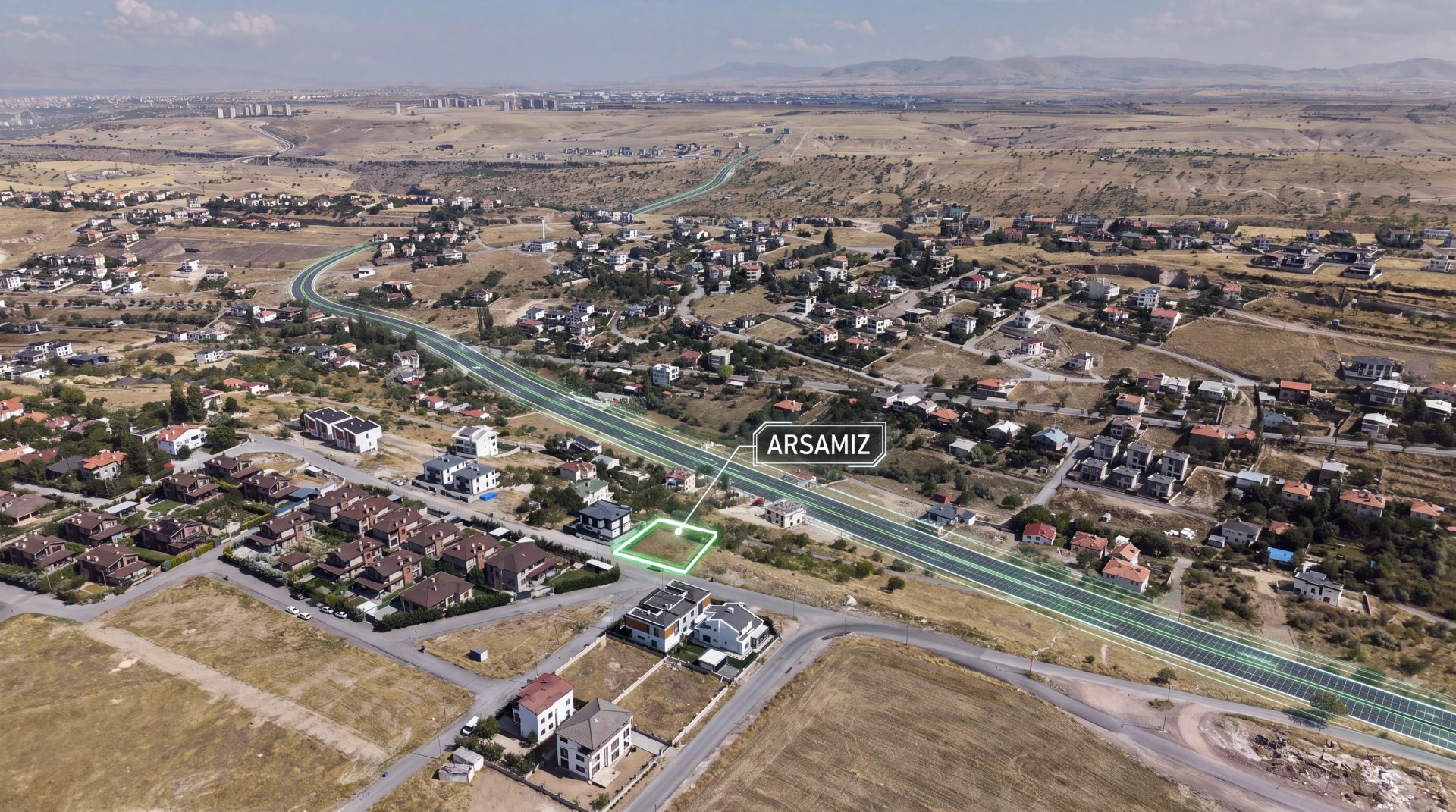 KOMANDO CD. YAKINI, ALTYAPISI HAZIR SIFIR MASRAFLI VİLLA PARSELİ