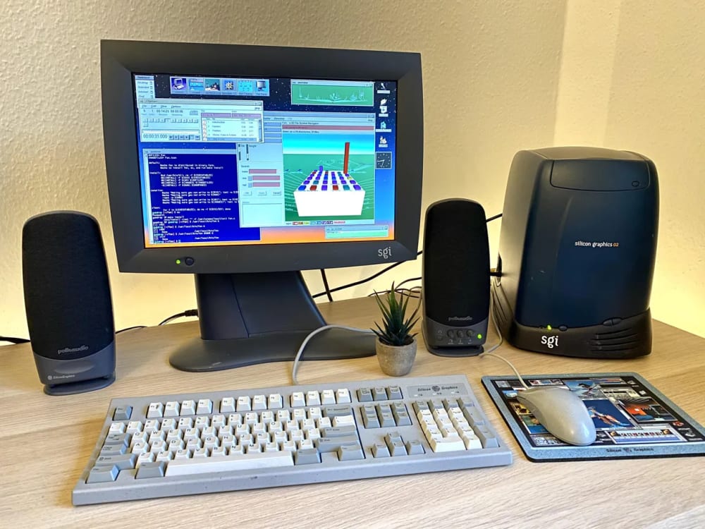 TRAZOS en 1996: estaciones Silicon Graphics SGI para postproducción digital, escuela líder del sector en España