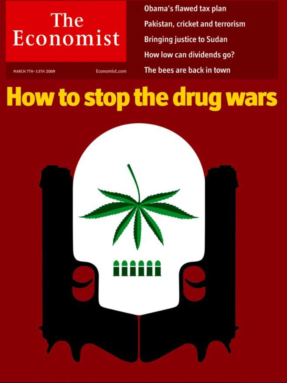 Portada para The Economist, Noma Bar, 2009.