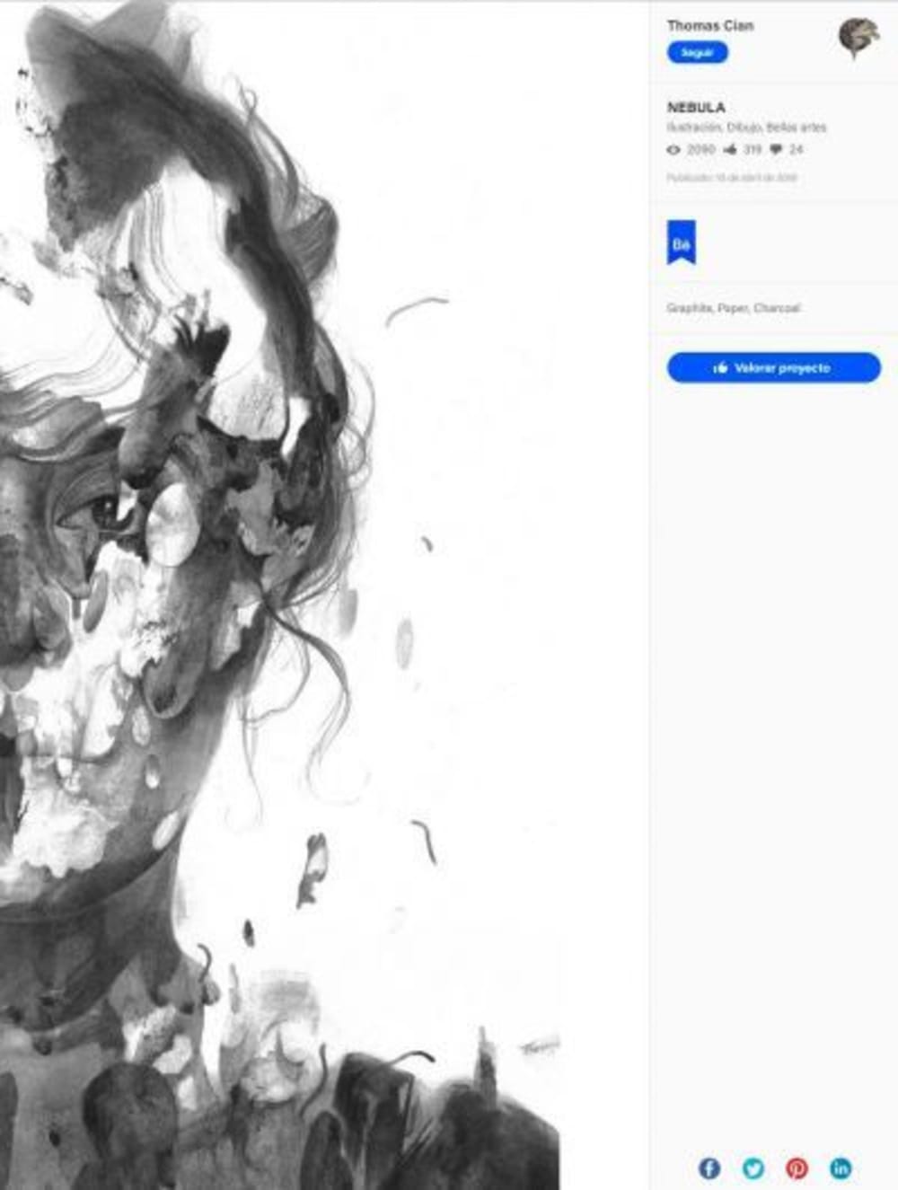 artista digital redes sociales