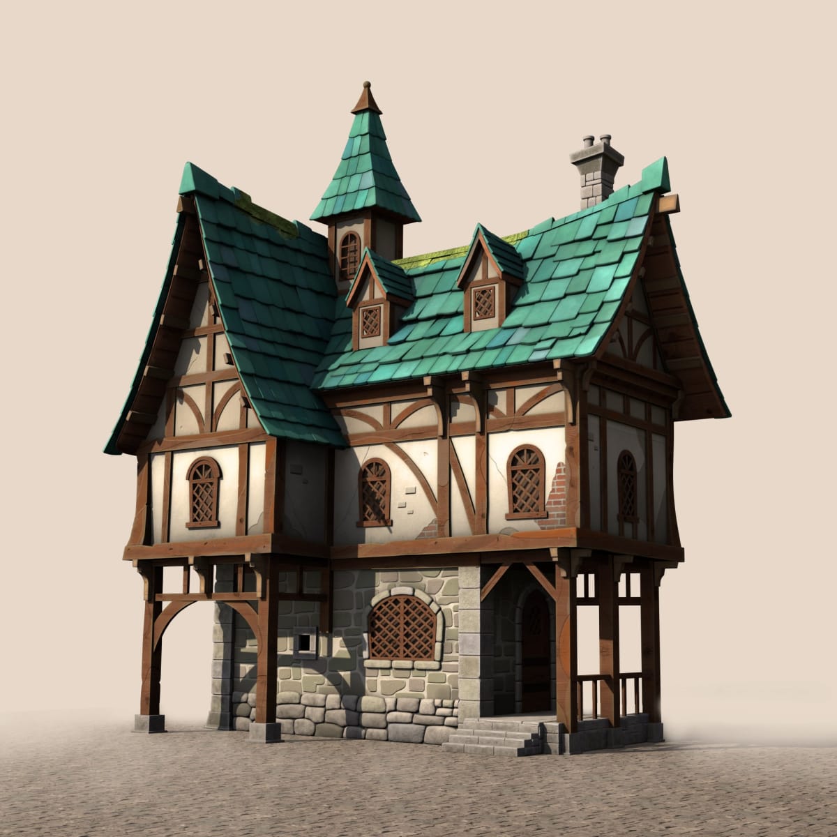 Medieval House [3D model]