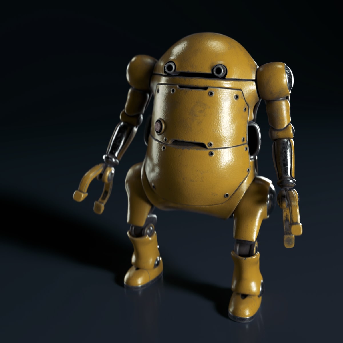 Robot walking cycle tournaround