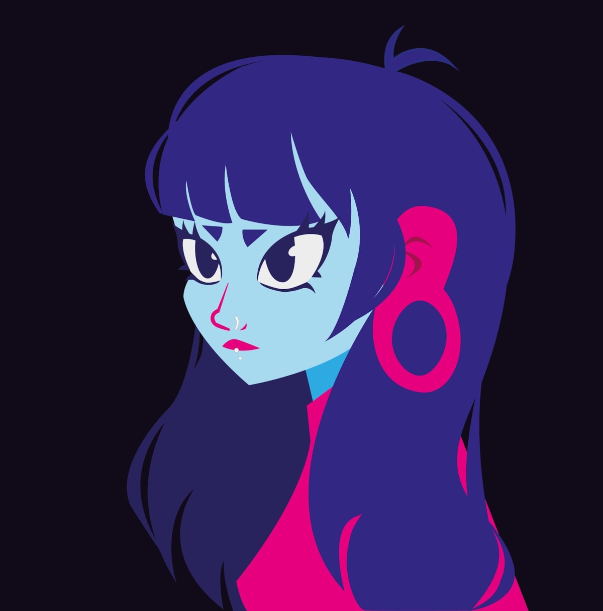 SELF PORTRAIT VECTORIZED