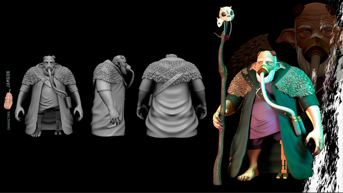 laura_01 · Trabajo de un alumno de TRAZOS en Concept Art
