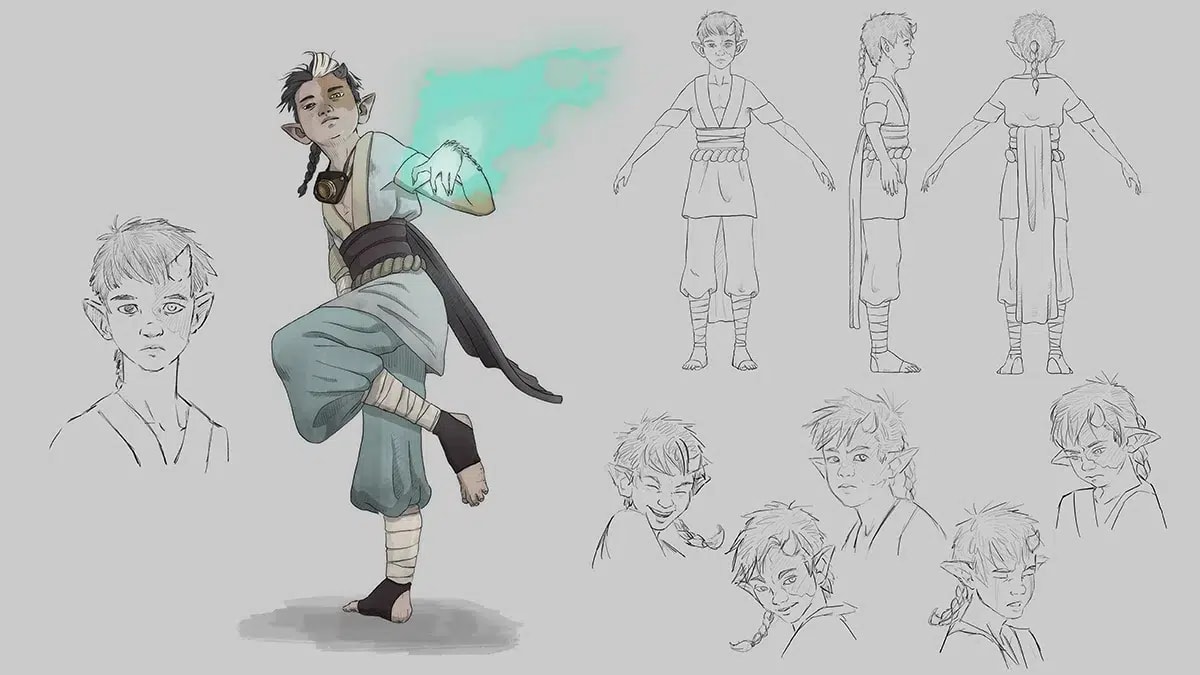 Laura Gabriela Frankiewicz Manso · Trabajo de un alumno de TRAZOS en Concept Art