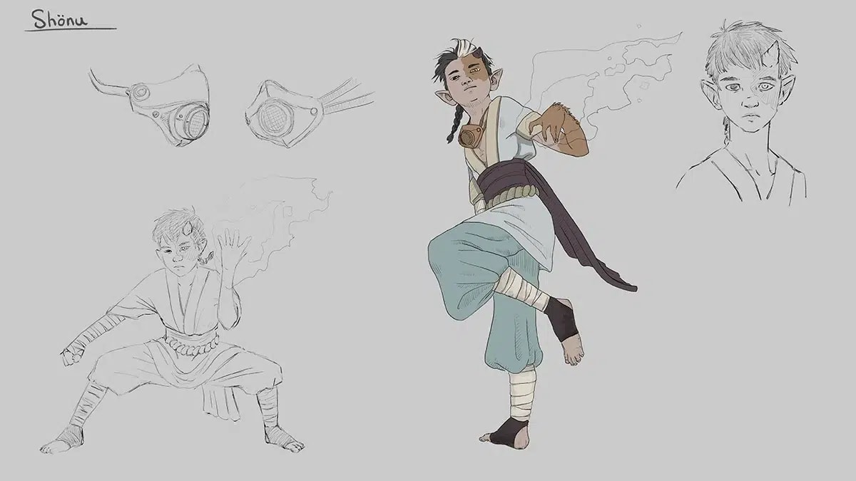Laura Gabriela Frankiewicz Manso · Trabajo de un alumno de TRAZOS en Concept Art