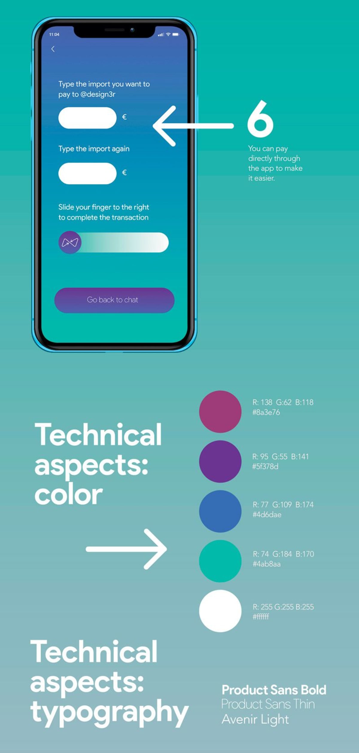 Pantalla de chat entre cliente y diseñador de la app old to new, de Cristina Varela, alumna de UX/UI/Web en TRAZOS