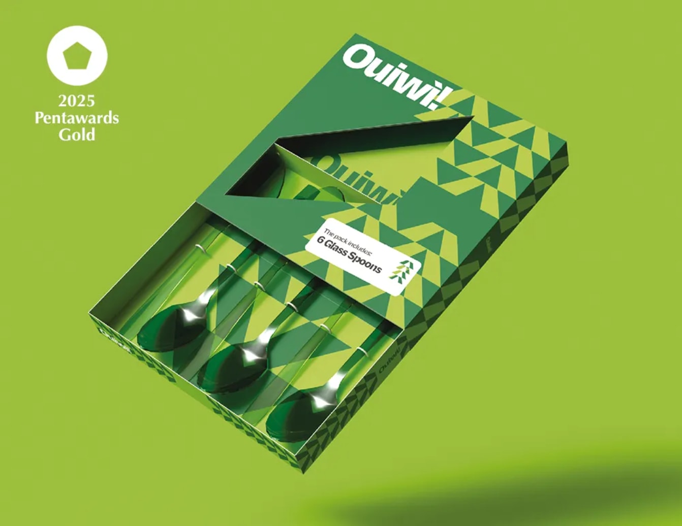 OUIWÌ!, de Germán Miranda · Oro en los Pentawards 2025
