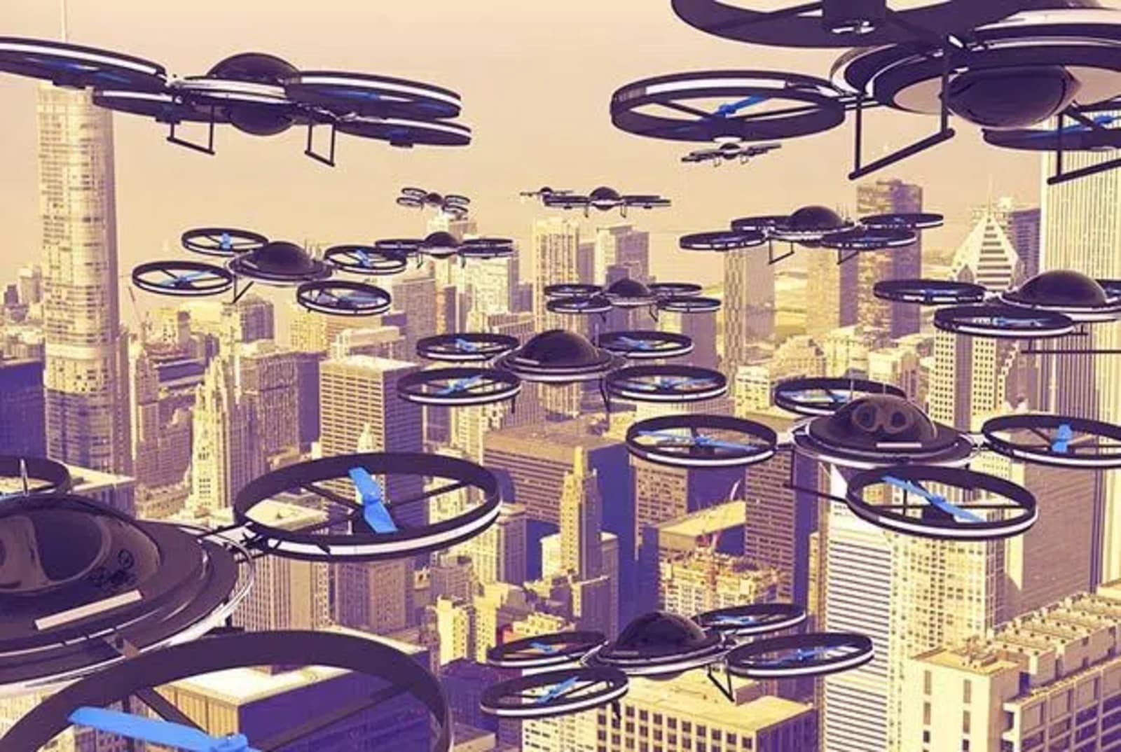 Portada del artículo «Drones: El futuro de la realización audiovisual» del blog de TRAZOS