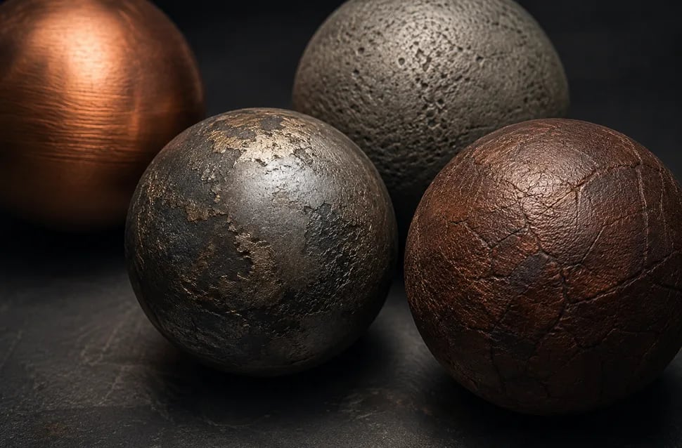 Modelo tridimensional mostrando sus mapas de textura y materiales con desgaste y relieve, texturizado y shading, módulo del Máster Avanzado en Animación Cinematográfica con ComfyUI de TRAZOS, escuela de arte digital en Madrid