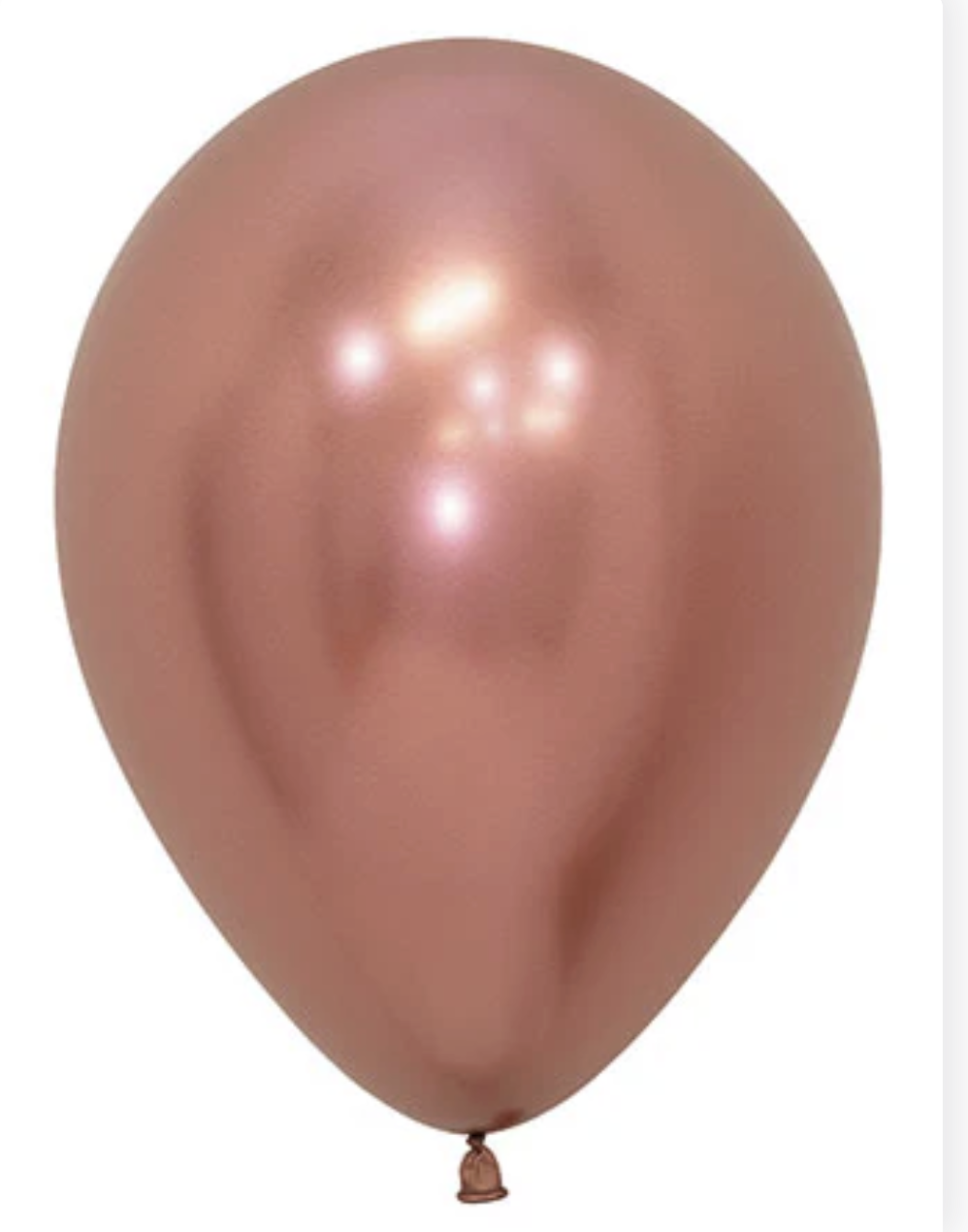 Rose Gold Chrome Latex Balloon