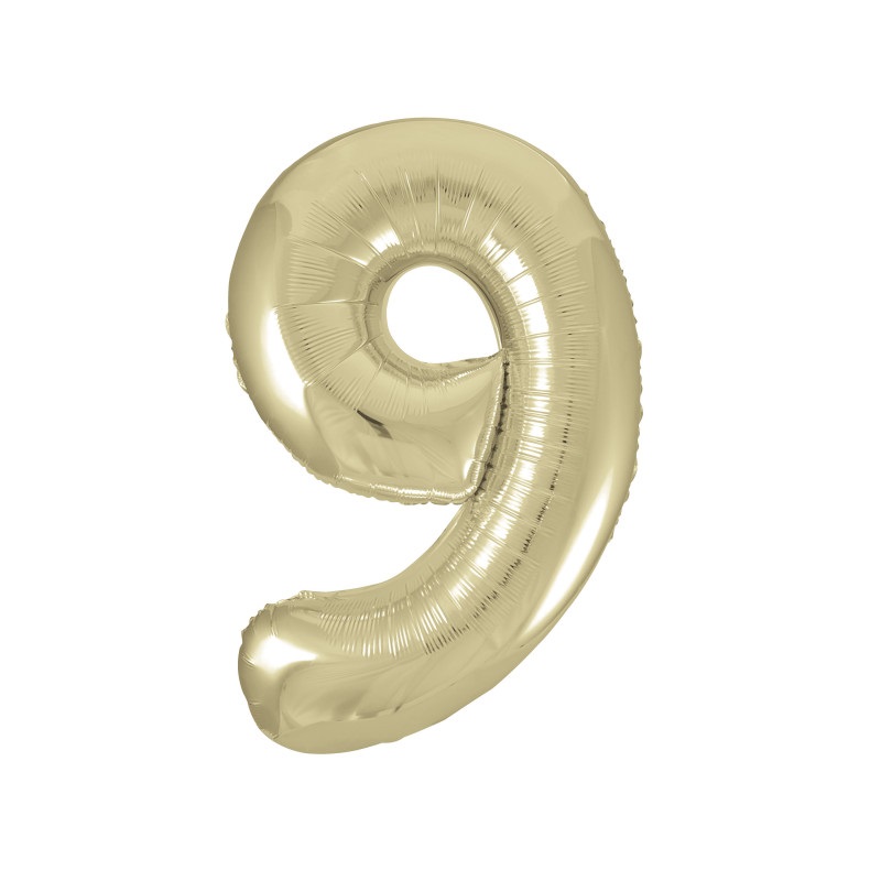 Gold Number "9"