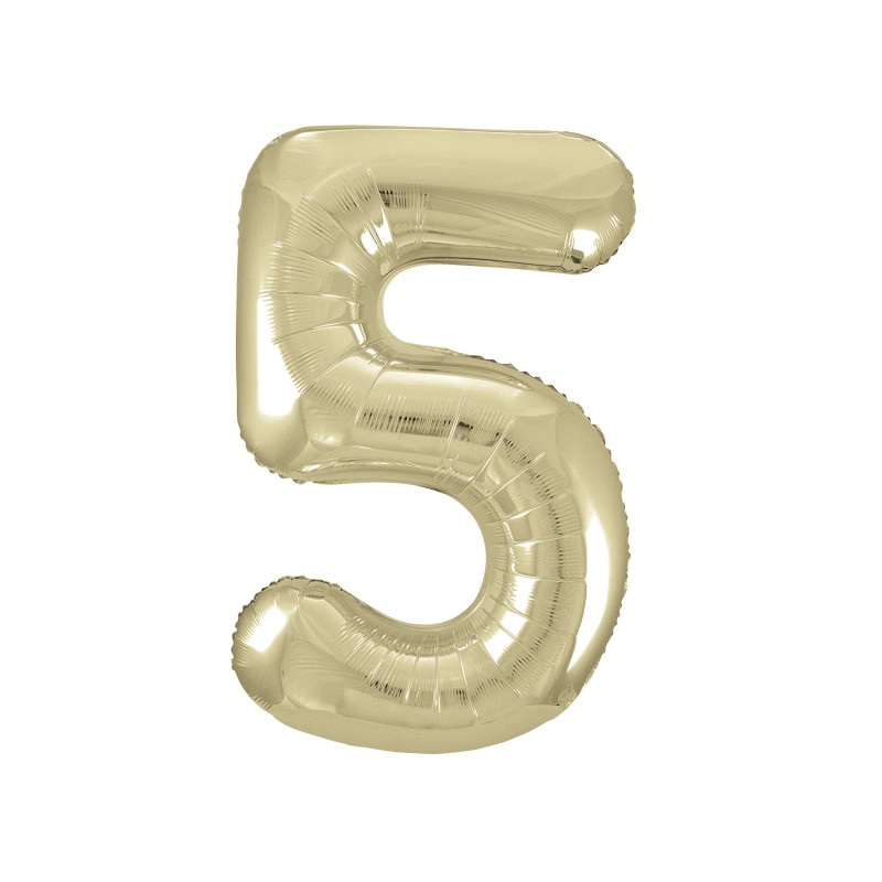 Gold Number "5"