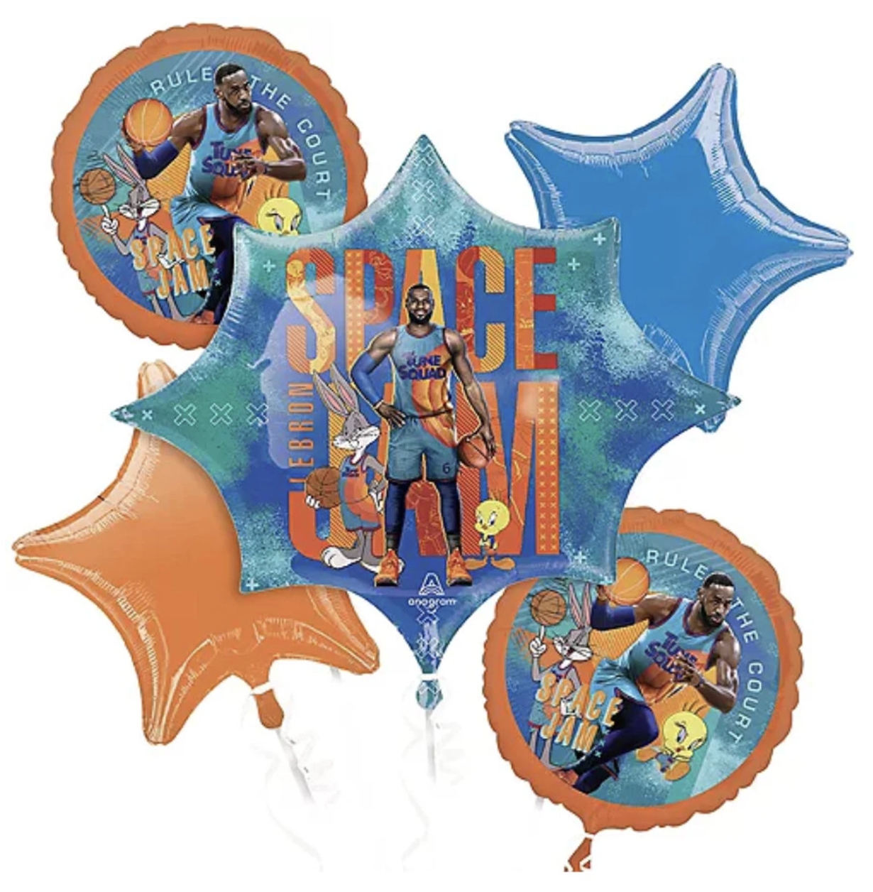 Space Jam Balloon Bouquet