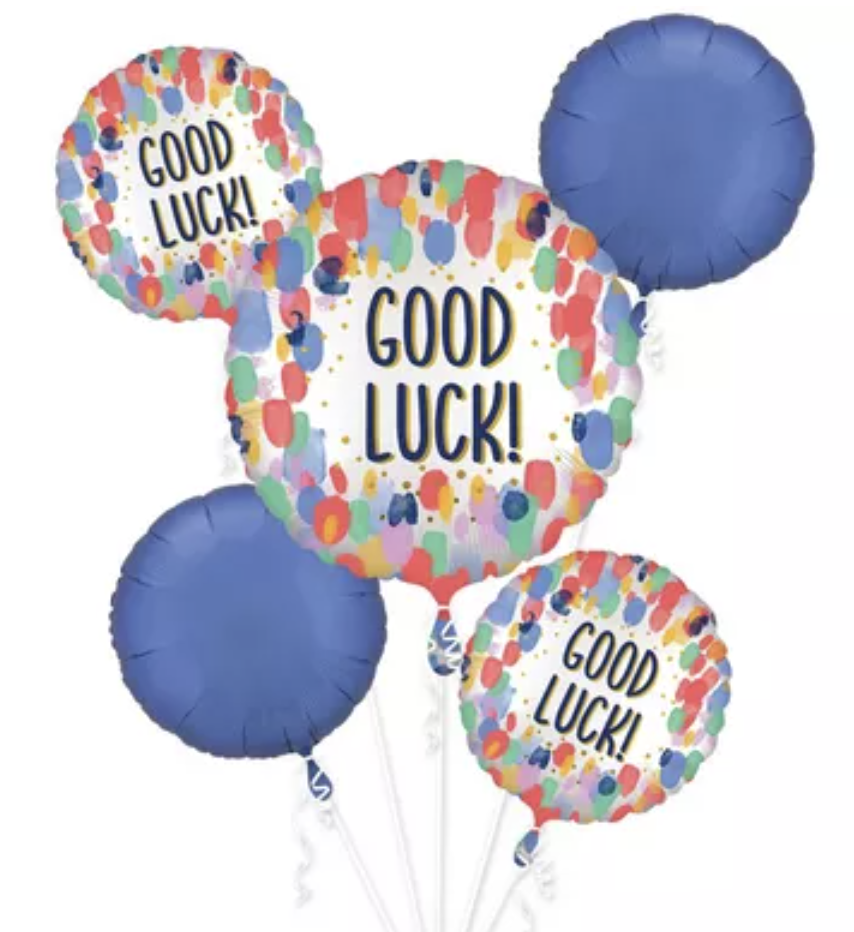 “Good Luck” Balloon Bouquet