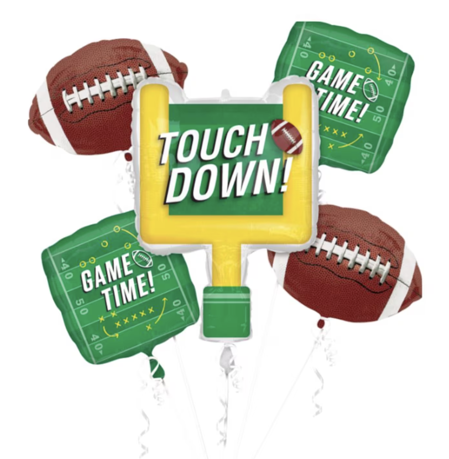 Touchdown Game Time Balloon Bouquet