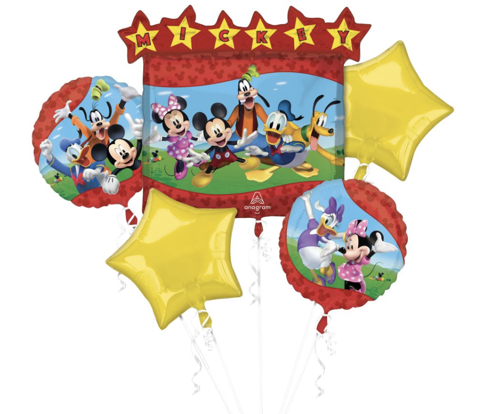 Bouquet Mickey Clubhouse Foil Balloon