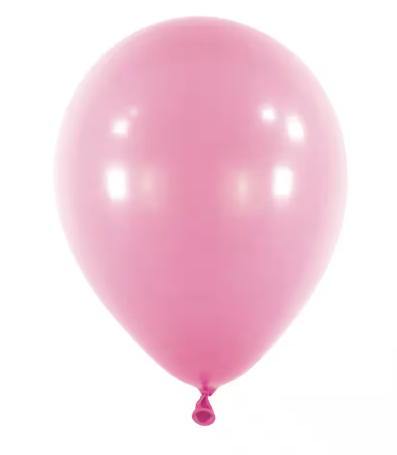 Pink Latex Balloon